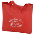Ruthbag 90gsm Durable Non-Woven Folding Shopping Tote Bag Portable Go Time Bag with Letter Pattern
