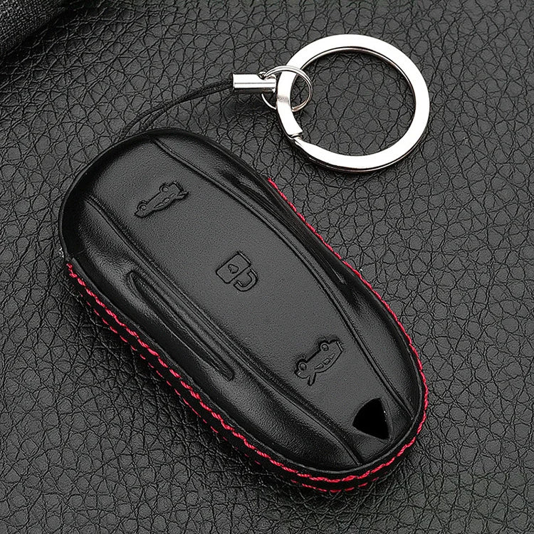Braided Keychain Handmade Weave Rope Keyring Car Motorcycle Simple Chain Ring Universal Key Hook Holder Accessories
