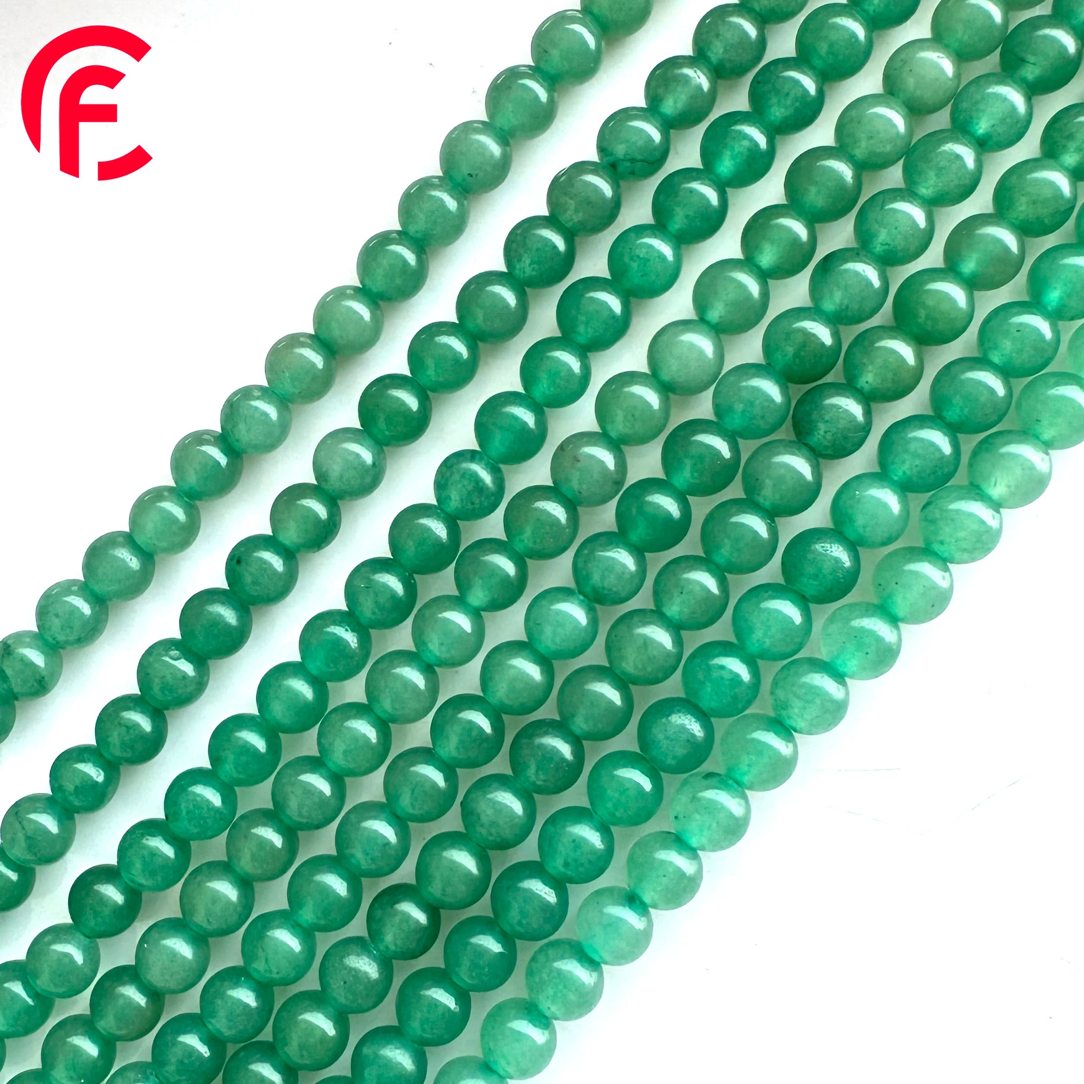 4/6/8/10/12mm Natural Stone Green Aventurine Quartz Crystal Loose Round Beads for Jewelry Making DIY Bracelet Necklace
