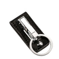 JOBON Custom Logo Customized Leather Zinc Alloy Keychain Holder Lightweight Fashion Trend Bulk Wholesale