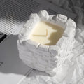 AIKUN Unique Wall Shape Gypsum Cup Incense Candle Plant Essential Oils Scented Soy Wax Candles for Indoor Decor