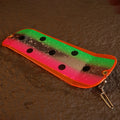 Selco China Colorful  Glow Luminous UV Plated Diving Plate Salmon Flasher Board Fishing Trolling Flasher Fishing