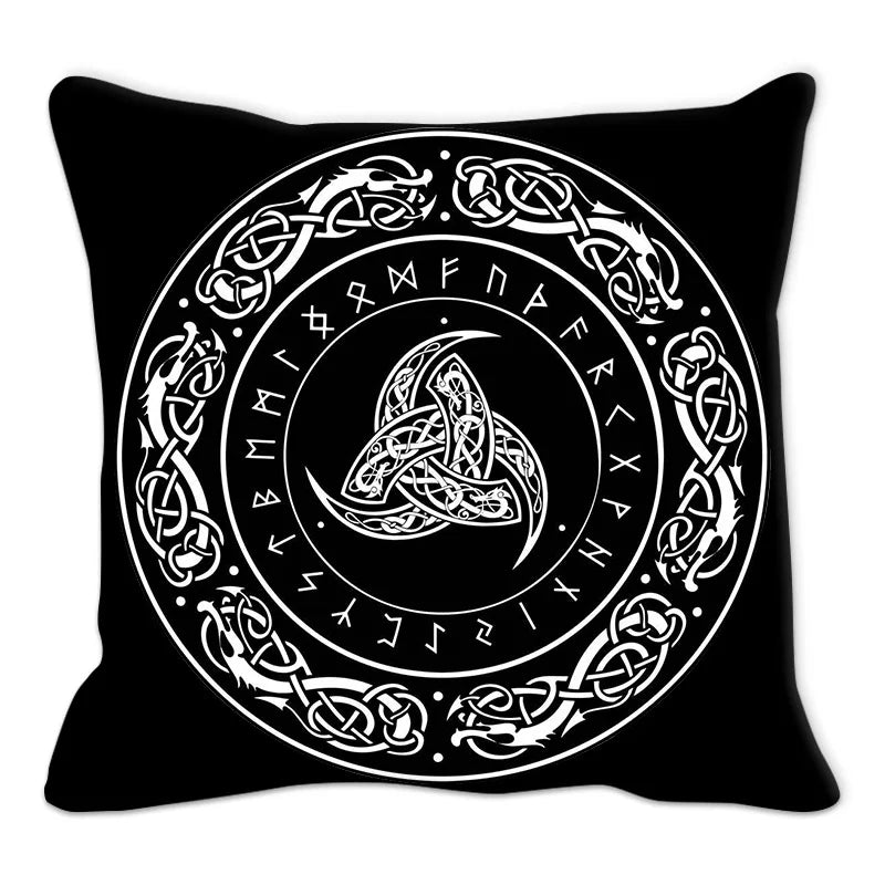 Celts Thor Odin  Bed Pillows Viking WJG01 Souvenirs Viking Pillow Viking Product