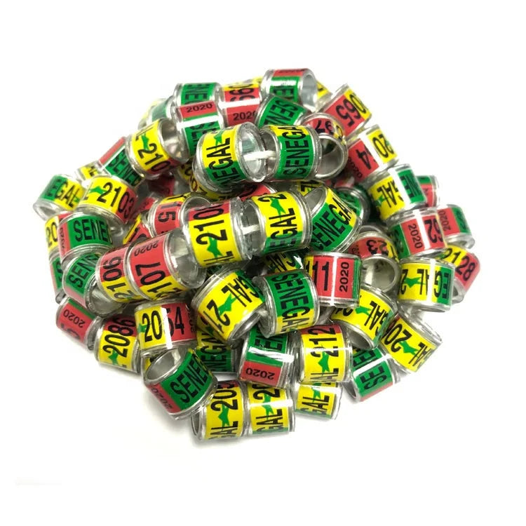Chinese Supplier Telephone Number All Size Picture Foot Pigeon Leg Bands 2020 Pigeon Benzing Ring