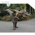 Wearable Indoor Animatronic Dragon Costume for Adults Metal Simulation Dinosaur Model for Shopping Malls or Public Occasions
