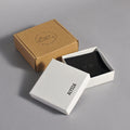 New Cardboard Jewelry Packaging Box Texture Envelope Suede Pouch Shipping Box Custom Logo for Electronic Business