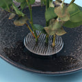 Silicone Flower Frog Kenzan with Spiked Pins Floral Arrangement Insert for Ikebana Art and Flower Display Holder