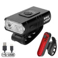 Hot Customized Bicycle Lights Front and Back USB Rechargeable Waterproof Bicycle Light Set for Night Cycling