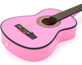 30-Inch Pink Wood Guitar for Kids Girls Boys Beginners with Nylon String