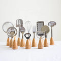 Hot Selling Stainless Steel Cooking Accessories Gadget Set Fork Spoon Cork Screw Mini Kitchen Utensils