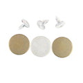 Manufacturer Brass Jeans Buttons Metal Antique Jean Button With Rivets for Trousers