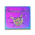 Recycled Bags Metal Plate Hardware square Shape Engraved Name rainbow Label Emblems for Hats