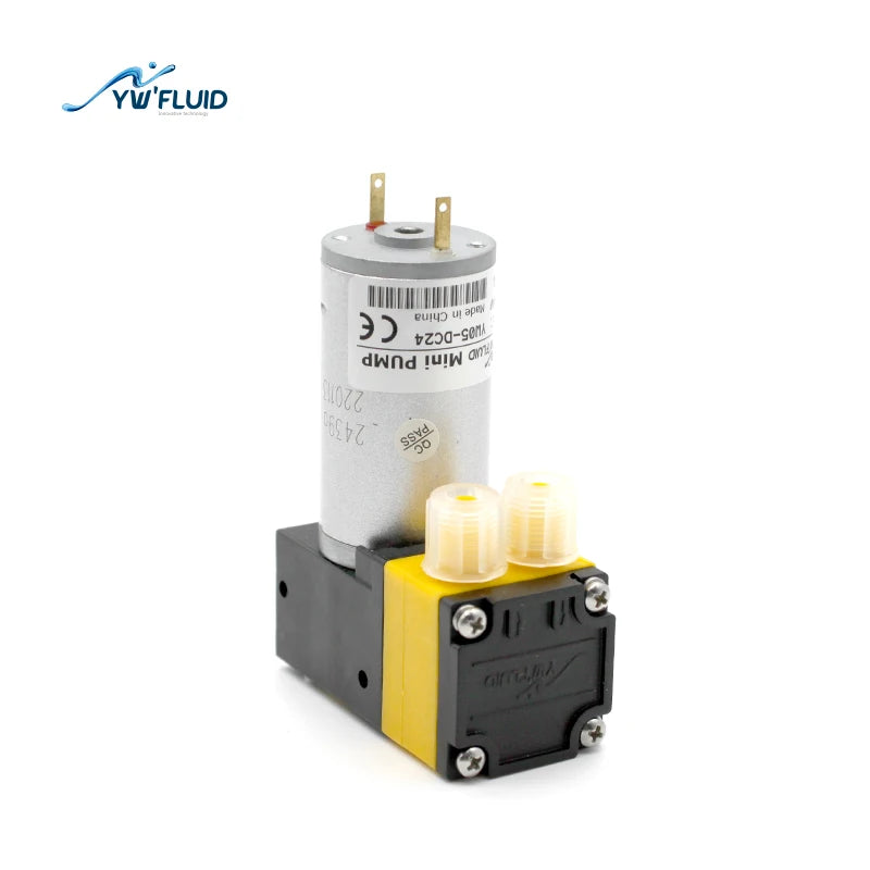 YW05-A-DC 12V 24V Single Head Diaphragm Pressure Vacuum Pump 3L/min 15PSI Max