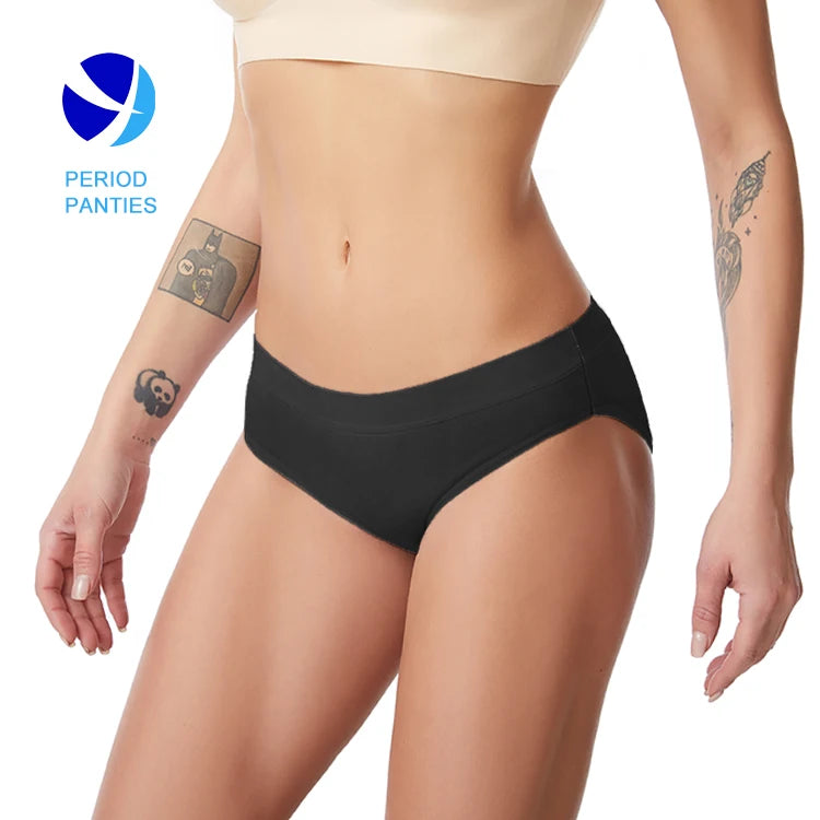 Low-Rise Ladies Cotton Underwear Plus Size Briefs Solid Color Antibacterial Seamless Design ODM Wholesale Factory Thin Everyday