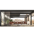 Newest Design Metal Shade Covers Electric Waterproof Garden Aluminium Gazebo Motorized Pergola Roof System