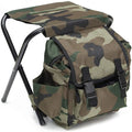 SP2354 Outdoor Fishing Picnic Garden Portable Folding Chair Foldable Backpack Fishing Chair