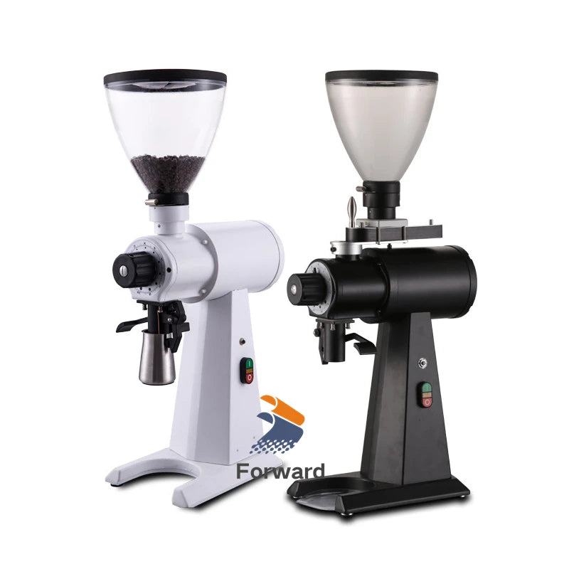 Electric Coffee Grinder 98mm Quantitative Ghost Teeth Espresso Coffee Making Machine 4000g Big Hopper 1000W Power