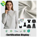 Organic Bamboo Cotton Fleece Fabric Eco-Friendly Absorbent and Wicking for Home Textiles and Cloth Diapers