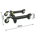 Hardware Tools 12" Hydraulic Vehicle Positioning Jack Lifting Go Jack