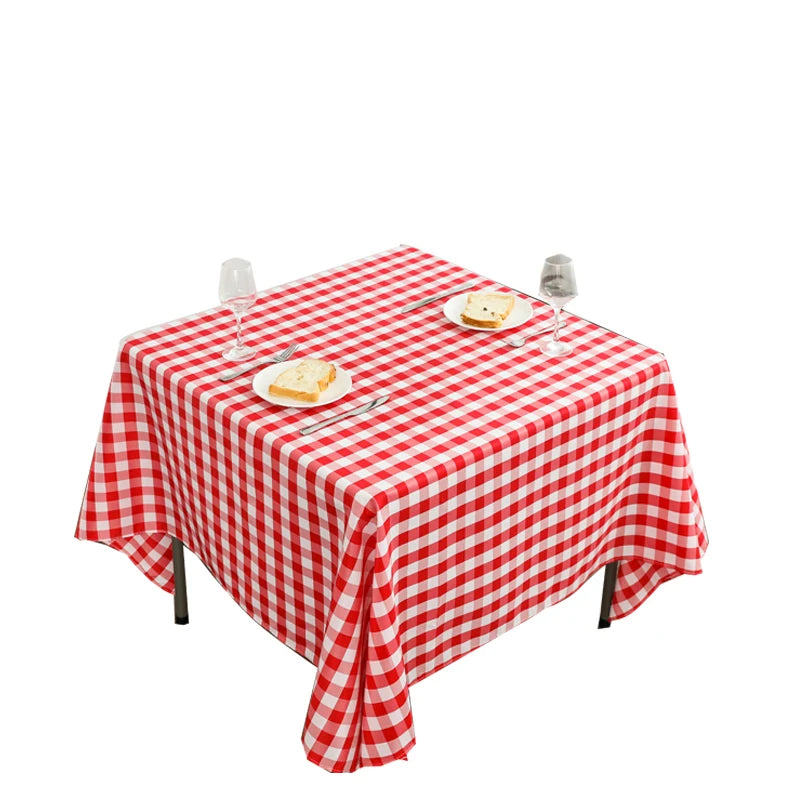 Elegant Custom Made Square Rectangle Wedding Tablecloth Luxury Christmas Dining Cover for Parties Fancy Shining Design for Buy