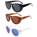 CONCHEN 2025 Trending Wholesale New Cheap Price Best Selling Oversized Round Sun Glasses Custom Logo Non Polarized Sunglasses