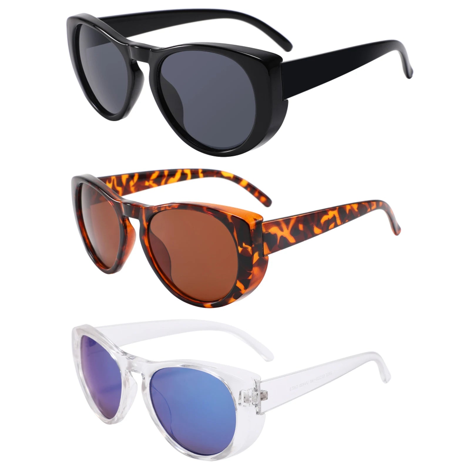 CONCHEN 2025 Trending Wholesale New Cheap Price Best Selling Oversized Round Sun Glasses Custom Logo Non Polarized Sunglasses