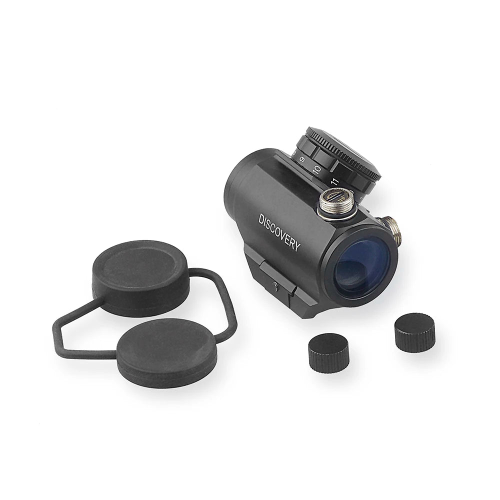 1X25 DS Light Weight 1inch Riser Mount  Base Red Dot Sight with Clear Bright Dot