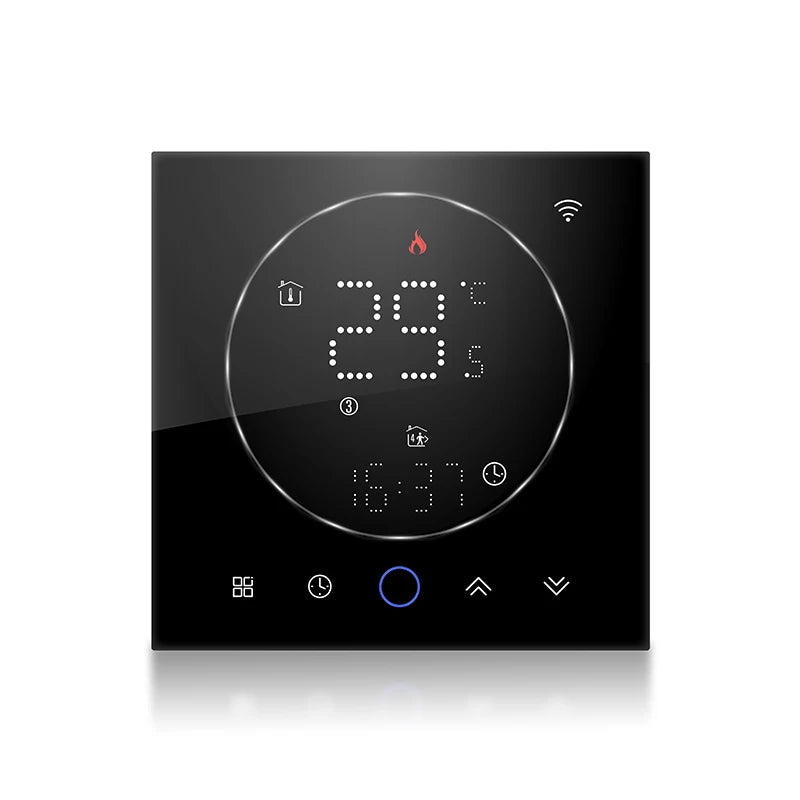 Smart Modern 3A/16A ABS PC 220V/24V WIFI Thermostat for Floor Heating Systems Temperature Controller for Apartments and Hotels