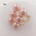 JX18 6 Pearl Ring with 15 Different Colors Adjustable Sizes Shell Pearl All Colors Available Ready to Ship Guam Hawaiian Jewelry
