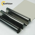PET Material Self Adhesive Silver Black Foil Tinted Car Window Film Solar Building Fumee Pour Les Vitre De Voiture
