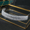 Wholesale Hot Sale Women Hair Accessories Wedding Party Cubic Zirconia Bride Headbands