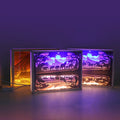 Wall Art 3D Paper Craft Shadow USB Cable Custom Valentine Decoration Paper Cut Frame Light Box