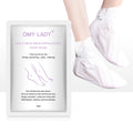 100% Natural Organic Omy Lady Foot Treatment Moisturizing Spa Gel Socks for Dry Feet