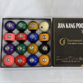Premium JIANKANG 8A Quality Tournament TV Ball Set 57.2 mm Billiard Pool Ball
