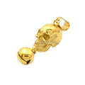 Custom Design Stainless Steel Initial Pendants 14K Gold Skull Bell Om Pendant Jewelry Initial Pendants Initial Pendants Initial