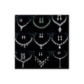 Luxury Sparkling New Necklace Jewelry 3A Zircon Earrings Necklace Dress Wedding Bridal Jewelry Set