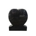 Customized Black Granite Tombstone Headstone for Cemetery Traditional Design Factory Price