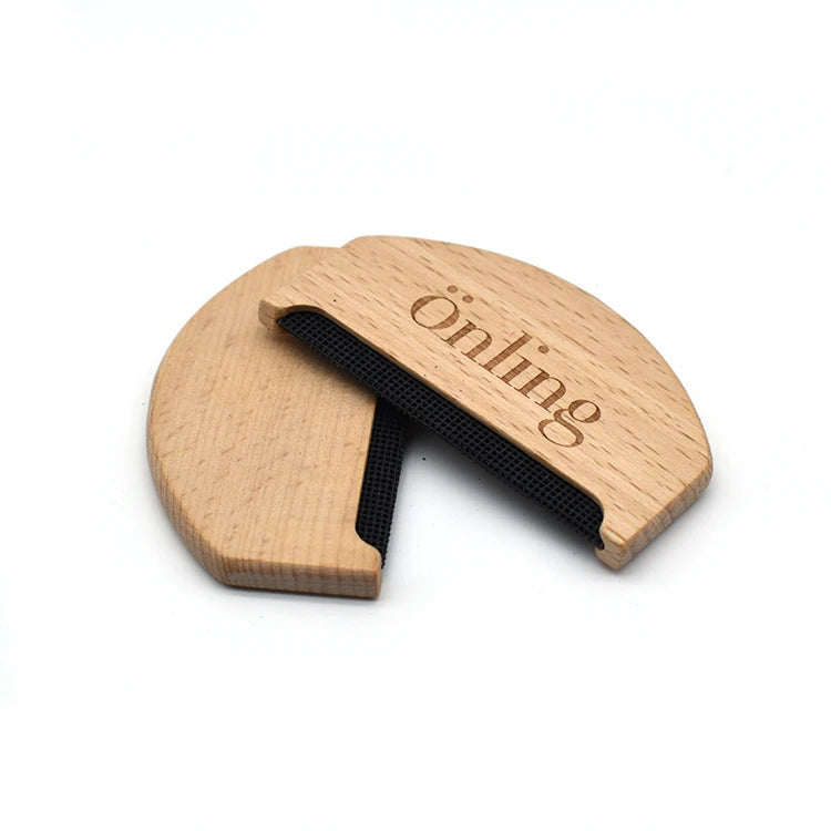 Manual Portable Clothing Brush Tool Cashmere Comb Wooden Sweater Shaver Comb