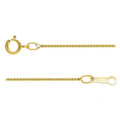 1/20 14K Stamped Pure Gold Filled Box Chain Necklace 0.85MM/0.75MM Necklace Chain Fine Jewelry Body Chain Online Wholesale