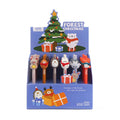 Cute Cartoon Christmas Day Animal Styling Pen Creative Silicone Student Stationery Gel Pen Pencil