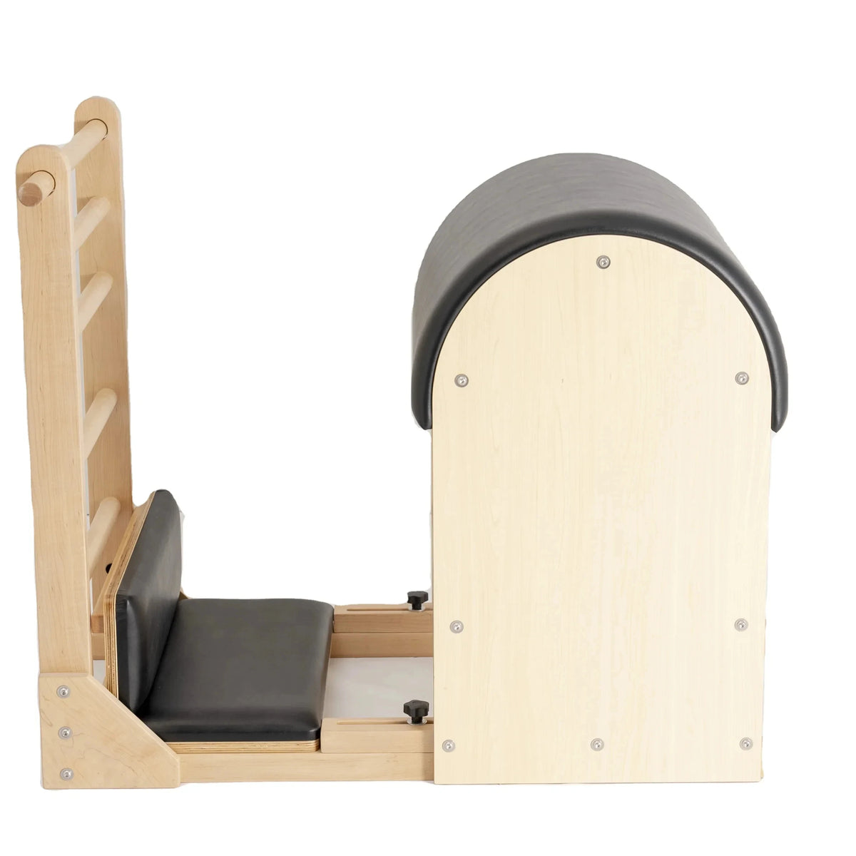 Wooden Base with Board Foam Bucket Equipment Trainer Maple Wood Ladder Bucket Pilates