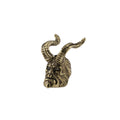 Brass Crafts Head Statue Hellboy Keychain Pendant Diy Umbrella Rope Brass Accessories Jewelry