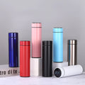 Custom Logo 304 Stainless Steel Insulated Vacuum LED Temperature Water Bottle Vacuum Thermos Smart Stainless Steel Water Bottle