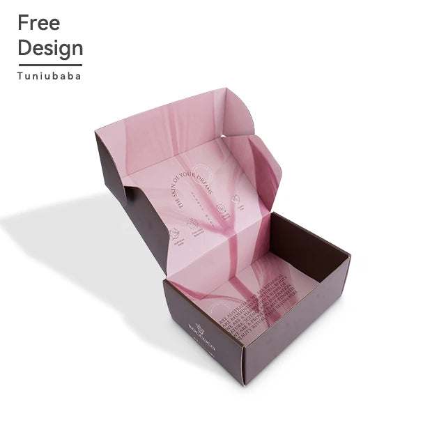 Factory Direct Free Sample Customized Three-Layer Reinforced Corrugated Paper Colorful Custom Paper Box