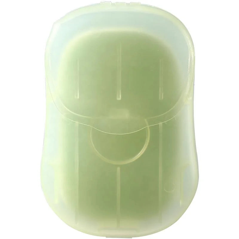 Facial Soluble butterfly Disposable Soap Sheets Paper Eco Friendly Portable Travel Paper Soap Sheets