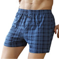 Men Casual Boxers Trunks Wholesale Casual Home Wear Boxers Striped Pattern Men's Cotton Shorts