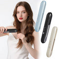 Wireless Hair Straightener Flat Hair Straight Tools Home Travel Use Rechargeable Cordless Mini Mutil Hair Styler Portable Type-C