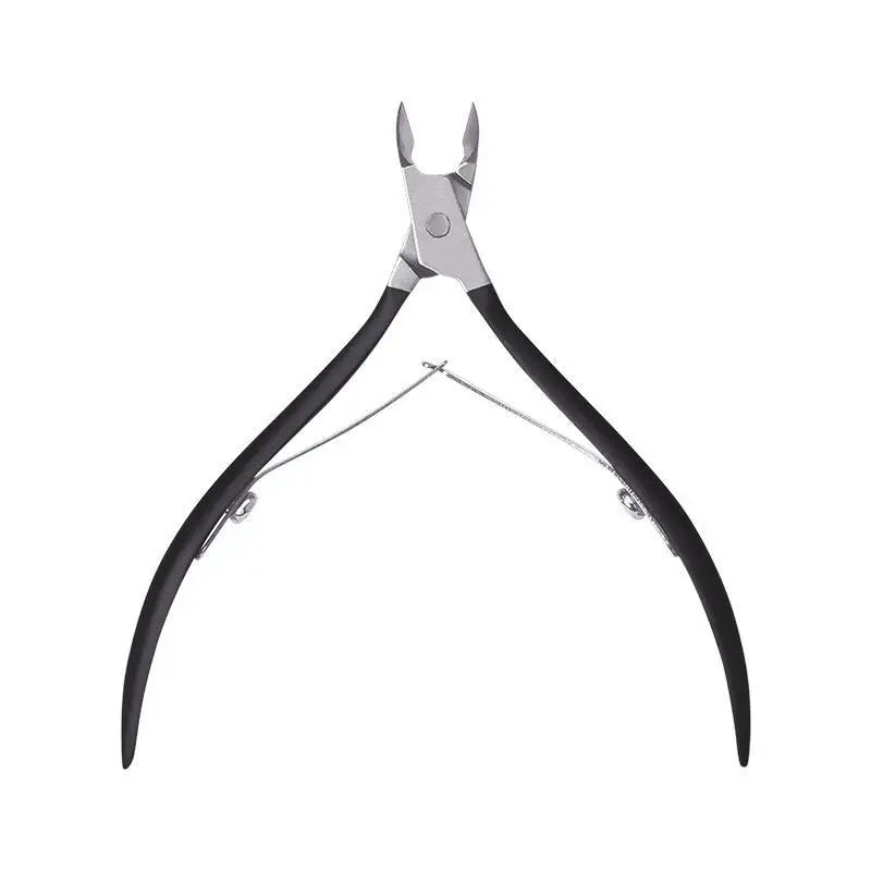 BIN Red Pink Black Colors Stainless Steel Dead Skin Scissors Dead Skin Nippers Toenail Beauty Nail Clippers Manicure Tools