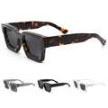 2025 Designer Glasses Men Polarized Uv400 Mens Glasses Manufacturer Custom Sunglasses Men Ladies Retro Square Acetate Sunglasses