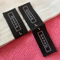 Unique Design Texture Surface Clothing Hem Labelbeautiful Texture Hem Tag for Shirt